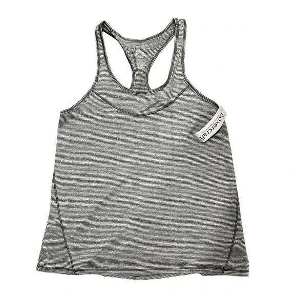 NWT (Lot of 3) Boxercraft Womens Medium Racerback Tank Pink Navy Granite - Picture 8 of 14